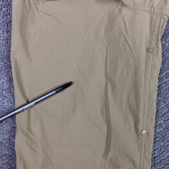 REI Co-op Sahara Roll Up Pants Cargo Relaxed Fit Men's 30 x 32 Khaki Belted - Picture 16 of 16